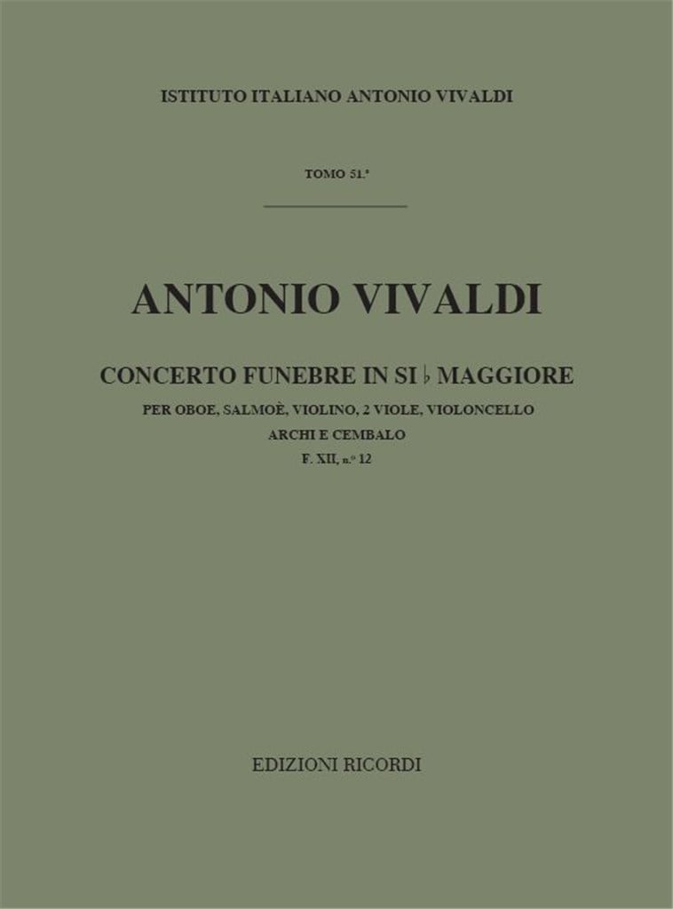 Concerti Per Strumenti Diversi, Archi E B.C.:
